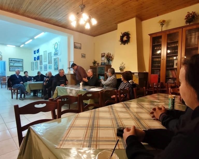 Ενημερώσεις παραγωγών και κατοίκων για την αναγκαιότητα σύστασης του ΤΟΕΒ Τεγέας