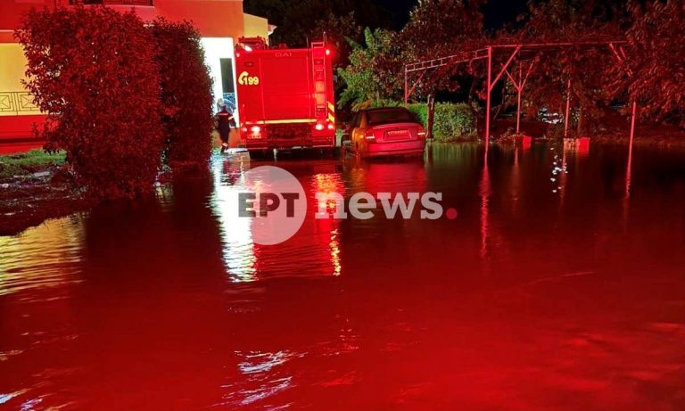 Τριφυλία: Σφοδρή βροχόπτωση προκάλεσε προβλήματα – Κλήσεις για απεγκλωβισμούς οδηγών στην Πυροσβεστική