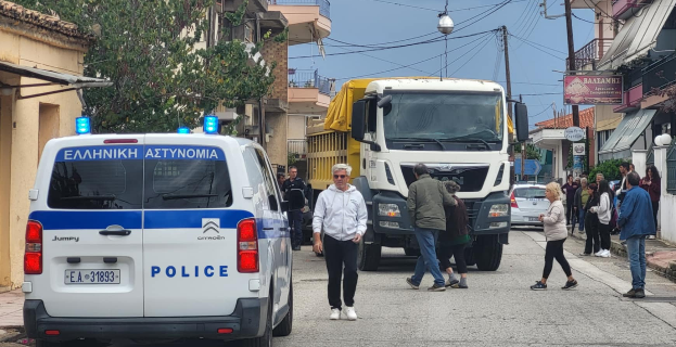 Nεκρή ηλικιωμένη από παράσυρση φορτηγού στην Αμαλιάδα