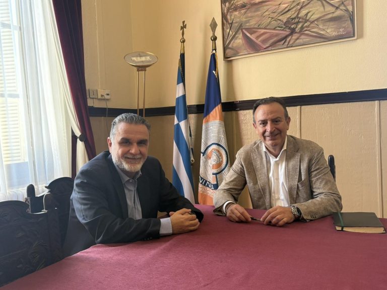 Τοπικά θέματα συζήτησαν Γιάννης Τσίμαρης και Θωμάς Μπέγκας