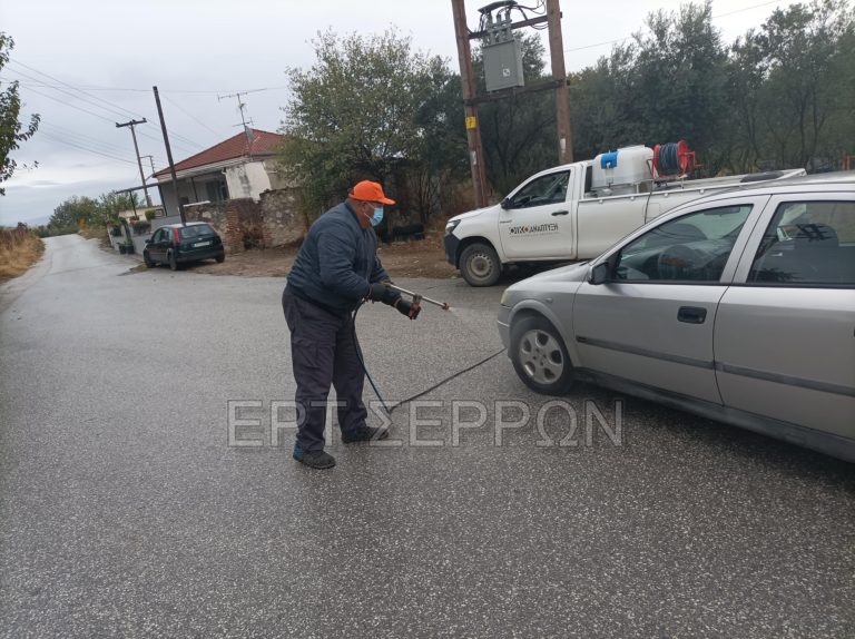 Σέρρες: Πέντε σταθμοί απολύμανσης για την ευλογιά