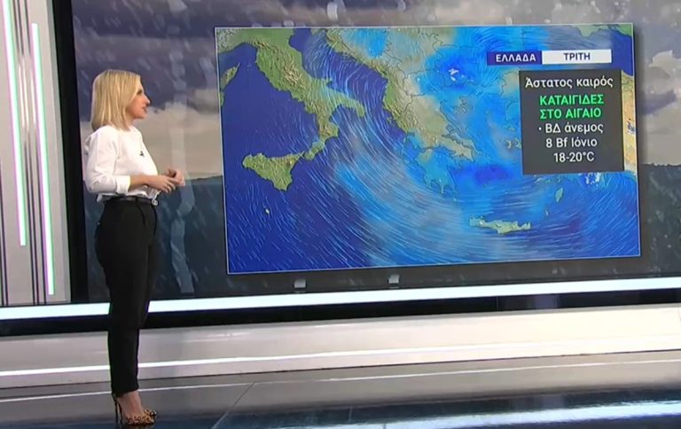Καιρός: Κανονικό φθινόπωρο με βροχές και ισχυρούς ανέμους — Βελτίωση από την Πέμπτη