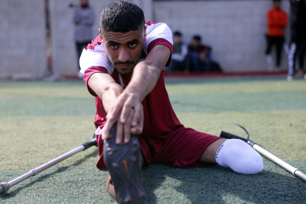 Ποδοσφαιρικό τουρνουά ελπίδας στη Γάζα – Ακρωτηριασμένοι Παλαιστίνιοι διασκέδασαν και χαμογέλασαν μετά από καιρό