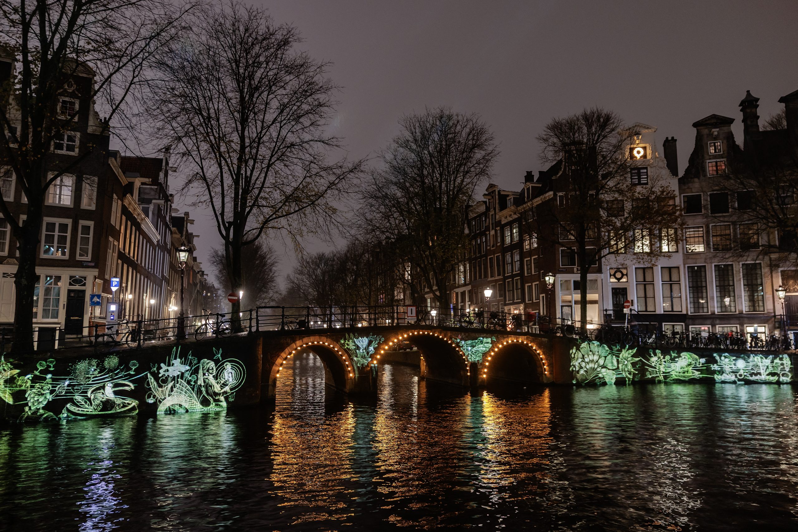 NETHERLANDS-ART-FESTIVAL Φως στην Κληρονομιά: Το νέο θέμα του Άμστερνταμ Light Festival