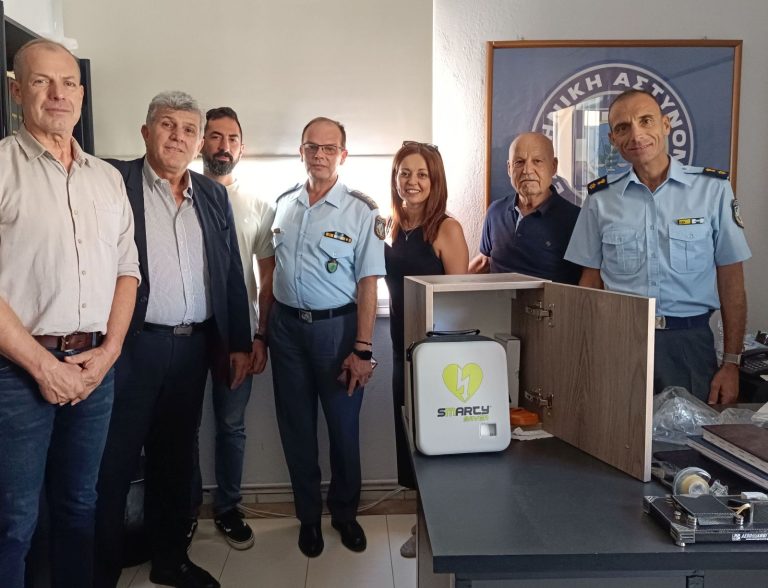 Θεσσαλονίκη: Δωρεά αυτόματου απινιδωτή στο ΑΤ Κορδελιού Ευόσμου