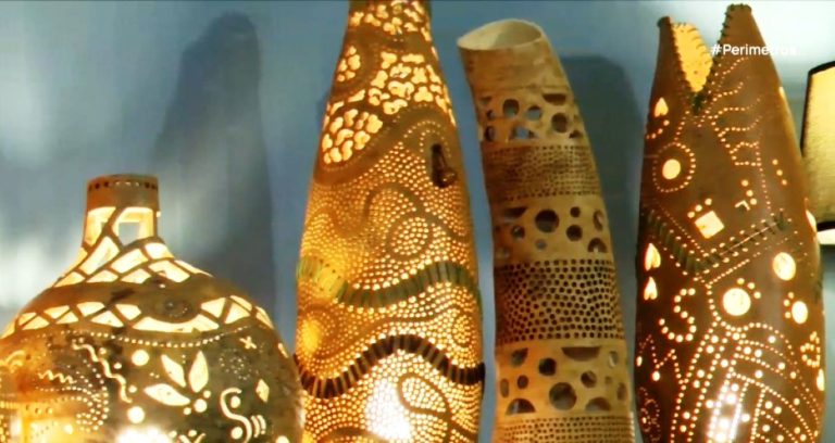 Χειροποίητες διακοσμητικές νεροκολοκύθες