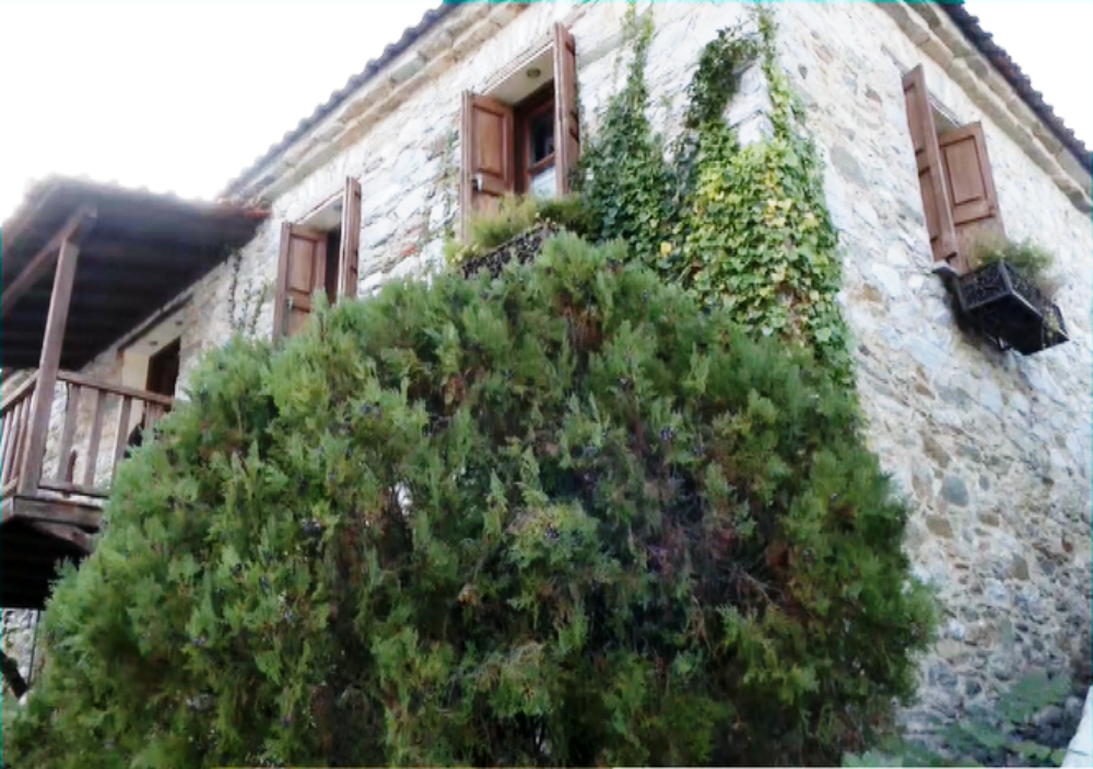 Φαρμακοποιός κατασκεύασε το σπίτι του με παλιά υλικά