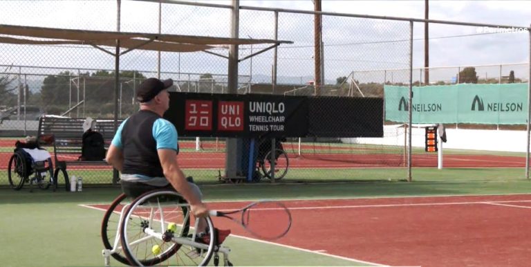 Το 8ο διεθνές τουρνουά τένις με αμαξίδιο     