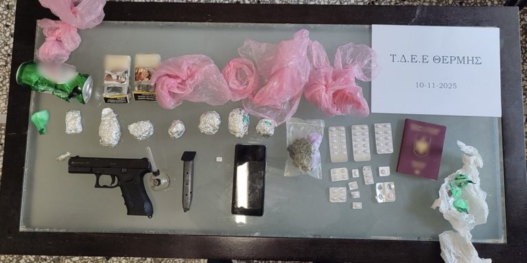 Θεσσαλονίκη: Συνελήφθη 36χρονος αλλοδαπός για κατοχή κοκαΐνης και πιστολιού κρότου