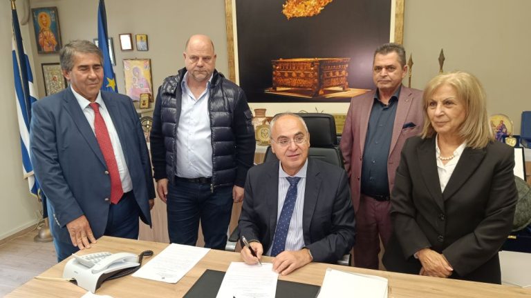 Αντιπλημμυρικά έργα στην Τάφρο 66 και στον ποταμό Λουδία