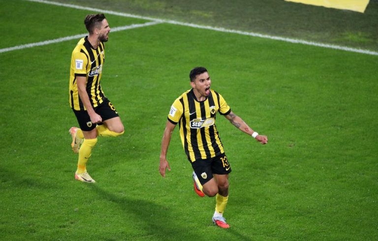 Ο Πινέδα λύτρωσε στο φινάλε την ΑΕΚ με τον Παναιτωλικό