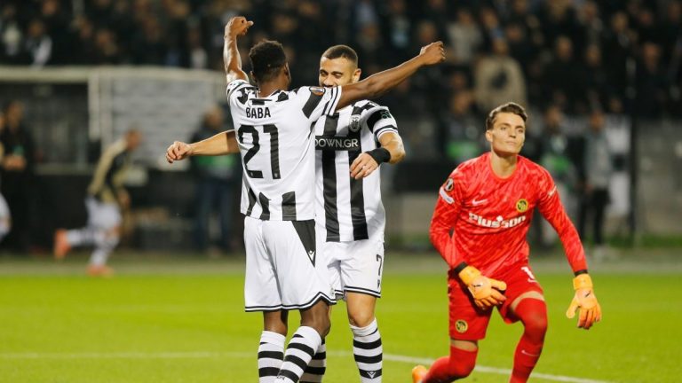 Europa League: Στην 10η θέση o ΠΑΟΚ, στην 16η θέση ο Παναθηναϊκός