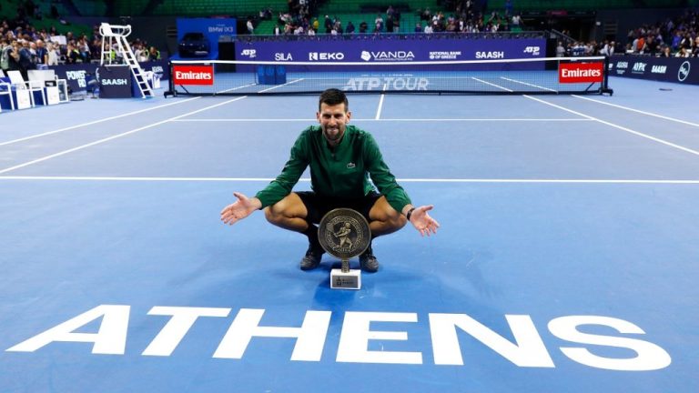 «Λύγισε» τον Μουζέτι ο Τζόκοβιτς και κατέκτησε το πρώτο Hellenic Championship