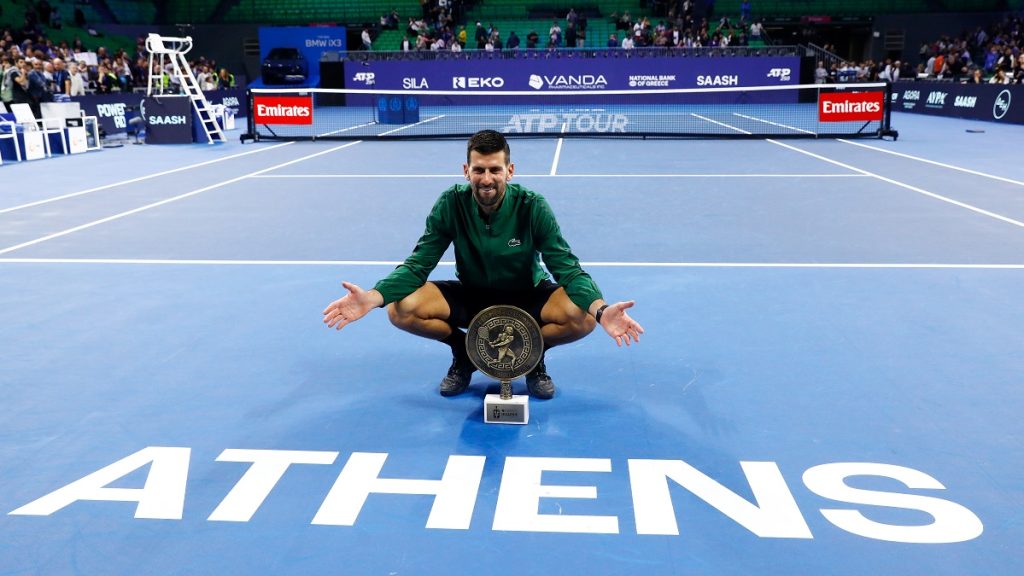 «Λύγισε» τον Μουζέτι ο Τζόκοβιτς και κατέκτησε το πρώτο Hellenic Championship