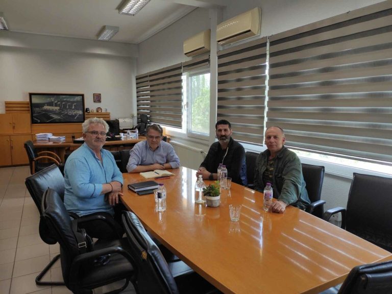 Συνάντηση Σωματείου «Η ΕΝΩΣΗ» με τον Διευθυντή του ΑΗΣ Αγίου Δημητρίου