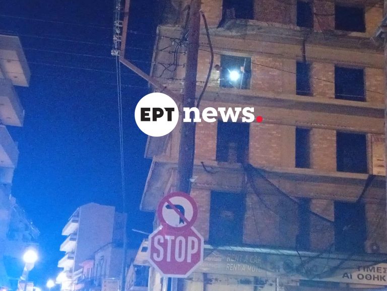 Χανιά: Μεγάλη αναστάτωση στο κέντρο των Χανίων από πτώση μπαλκονιού