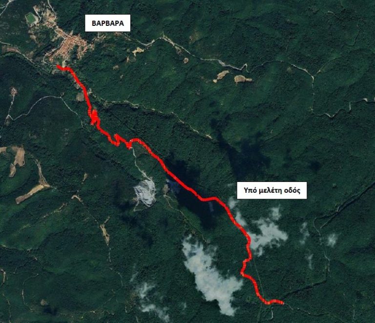 Χαλκιδική: Με νέα χρηματοδότηση 1.044.000€ η αποκατάσταση του οδικού άξονα Βαρβάρας-Νεοχωρίου