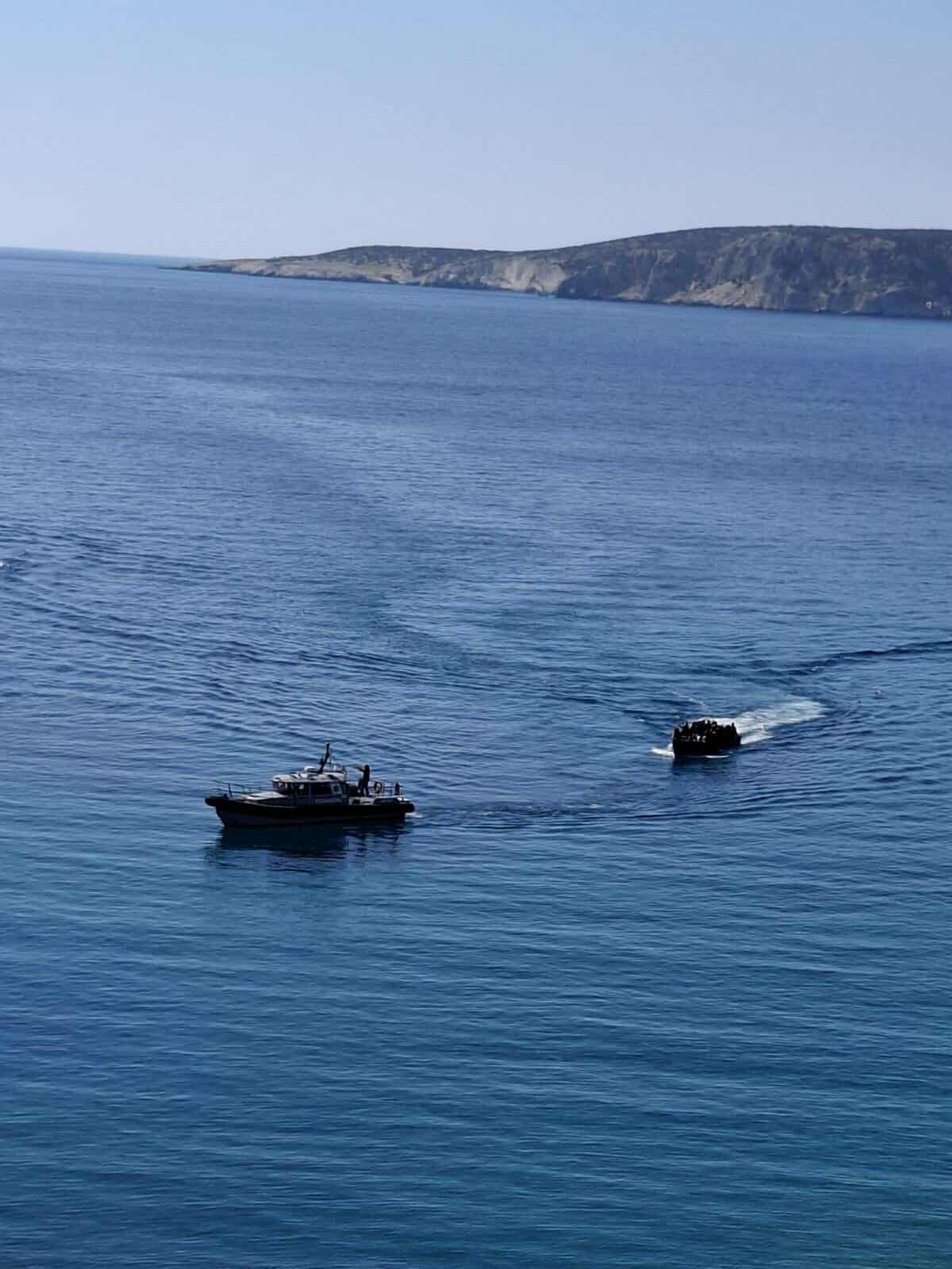 Κρήτη: Νέα διάσωση μεταναστών νότια της Γαύδου