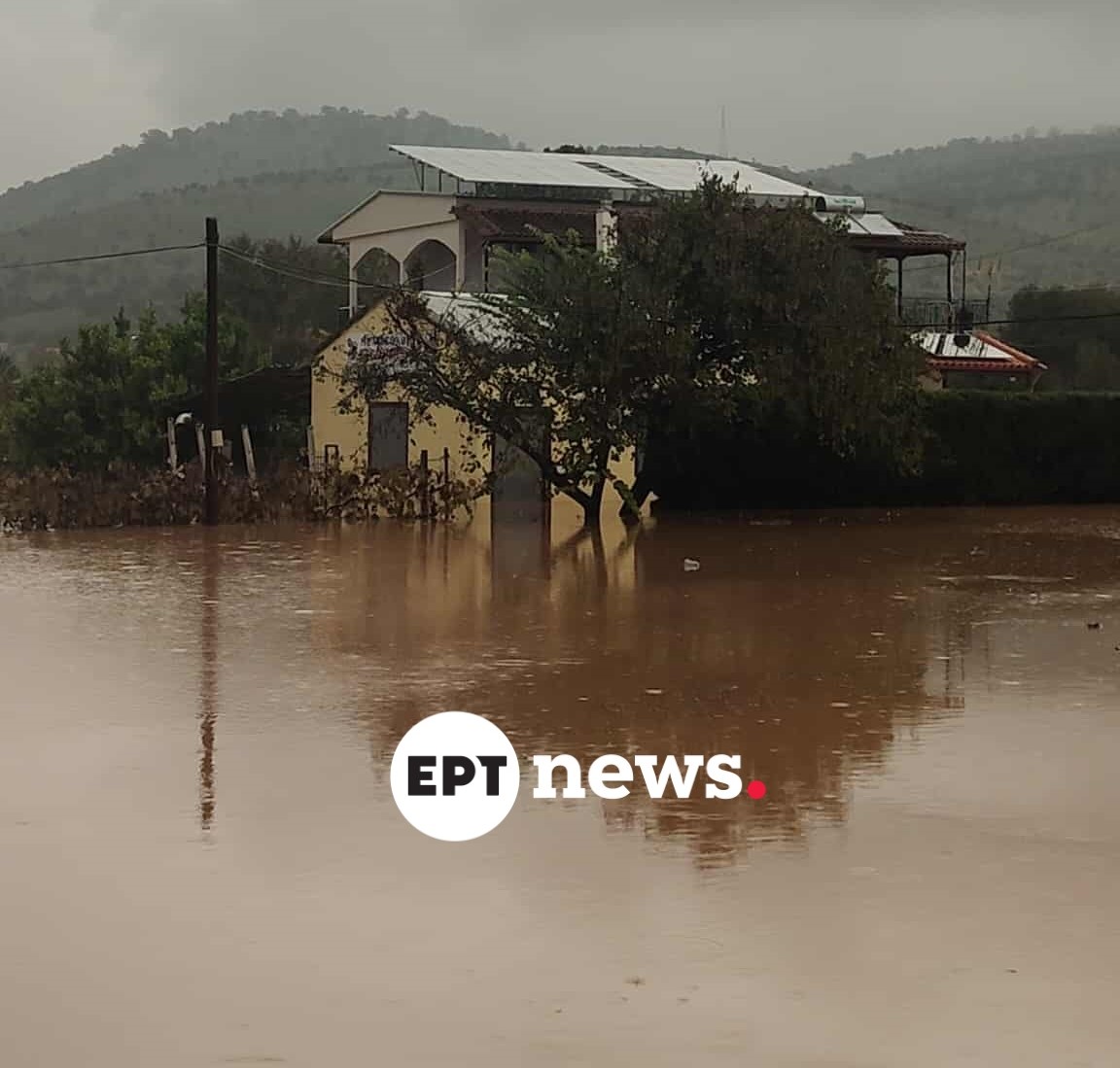 Μετά τις φωτιές δοκιμάζεται από τις ισχυρές βροχοπτώσεις ο Δήμος Ζηρού