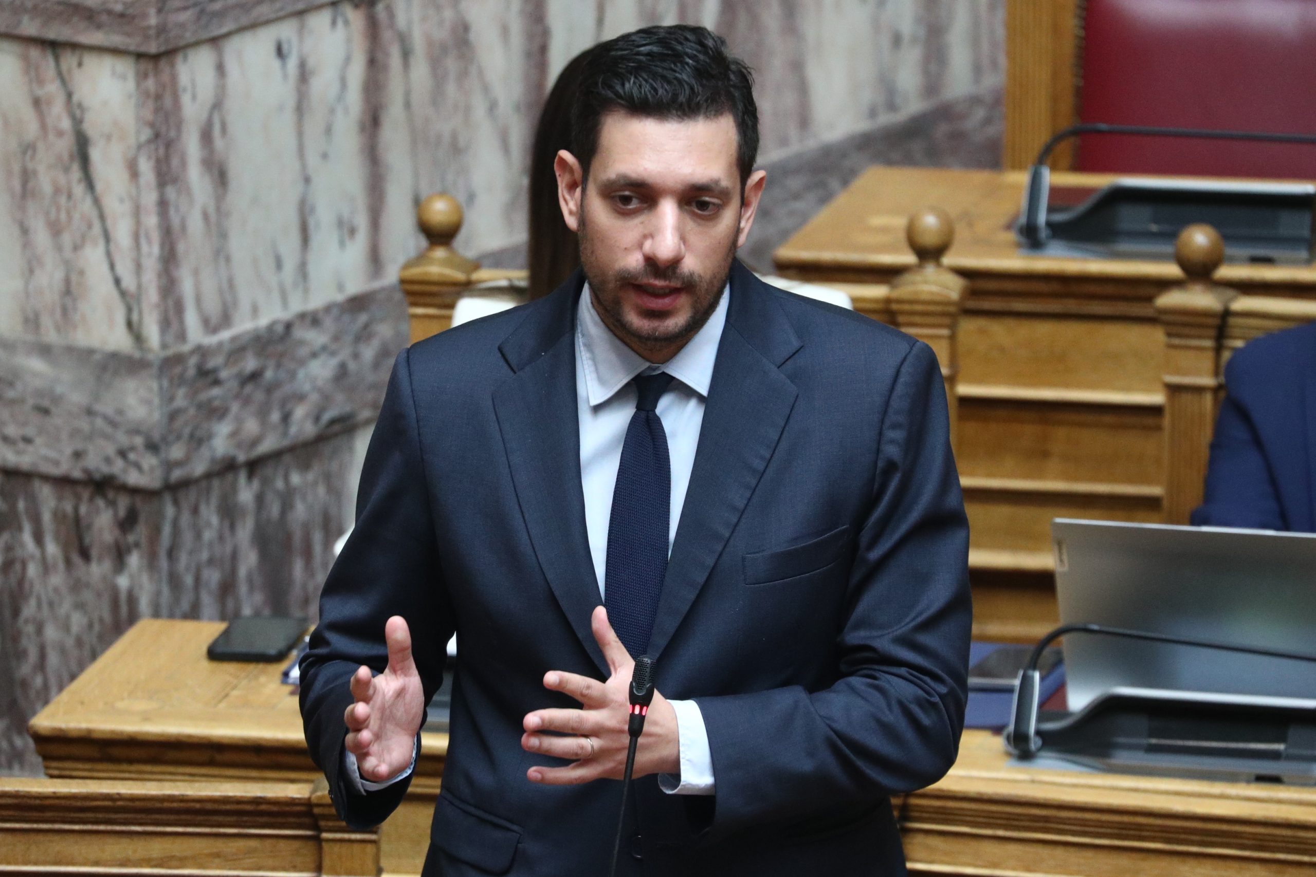 [381593] ΣΥΖHTHΣΗ ΕΠΙΚΑΙΡΩΝ ΕΡΩΤΗΣΕΩΝ ΣΤΗΝ ΟΛΟΜΕΛΕΙΑ ΤΗΣ ΒΟΥΛΗΣ (ΣΩΤΗΡΗΣ ΔΗΜΗΤΡΟΠΟΥΛΟΣ/EUROKINISSI)