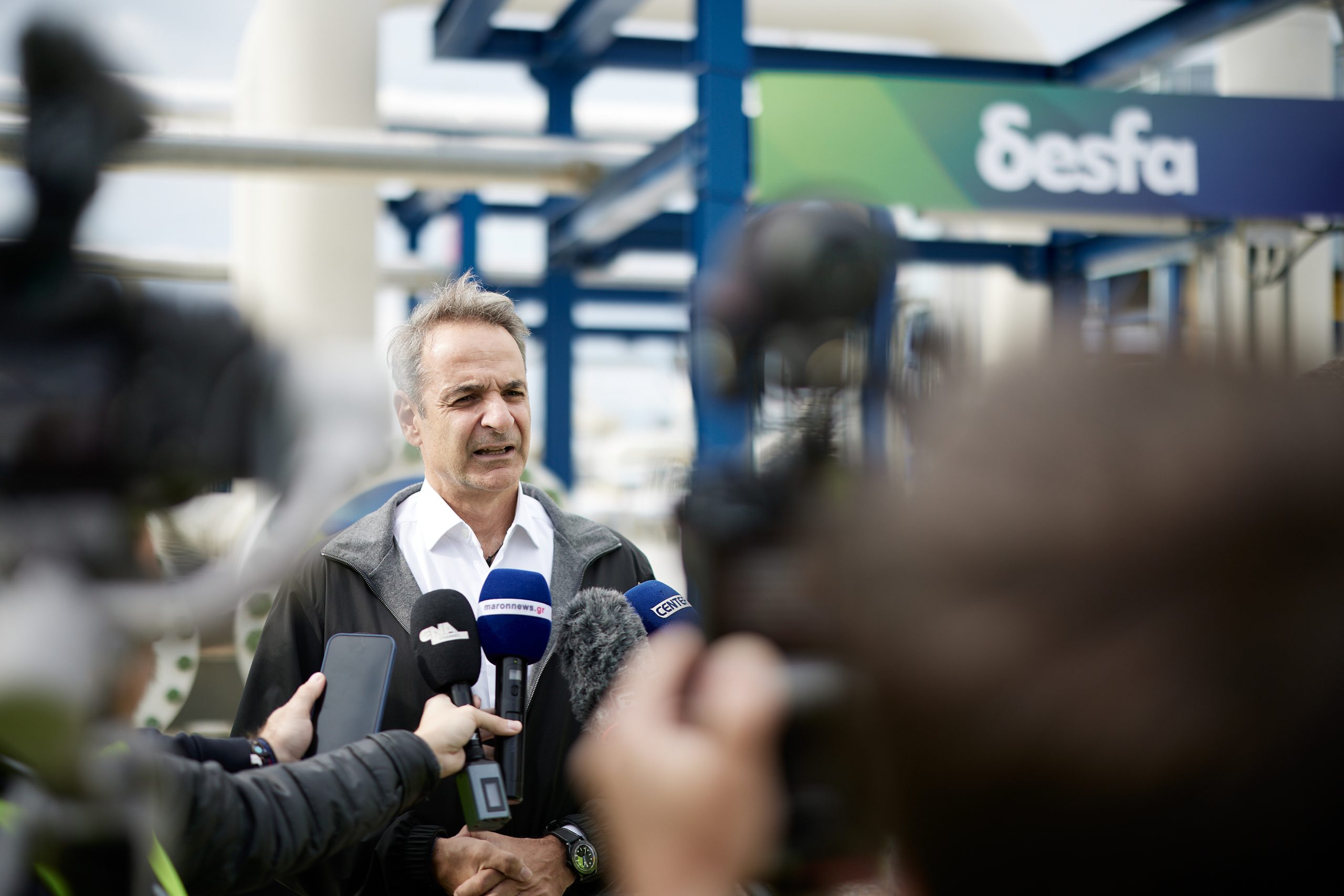 ΕΠΙΣΚΕΨΗ ΤΟΥ ΠΡΩΘΥΠΟΥΡΓΟΥ ΚΥΡΙΑΚΟΥ ΜΗΤΣΟΤΑΚΗ ΣΤΗΝ ΠΕΡΙΦΕΡΕΙΑΚΗ ΕΝΟΤΗΤΑ ΡΟΔΟΠΗΣ (ΔΗΜΗΤΡΗΣ ΠΑΠΑΜΗΤΣΟΣ/ΓΡΑΦΕΙΟ ΤΥΠΟΥ ΠΡΩΘΥΠΟΥΡΓΟΥ/EUROKINISSI)