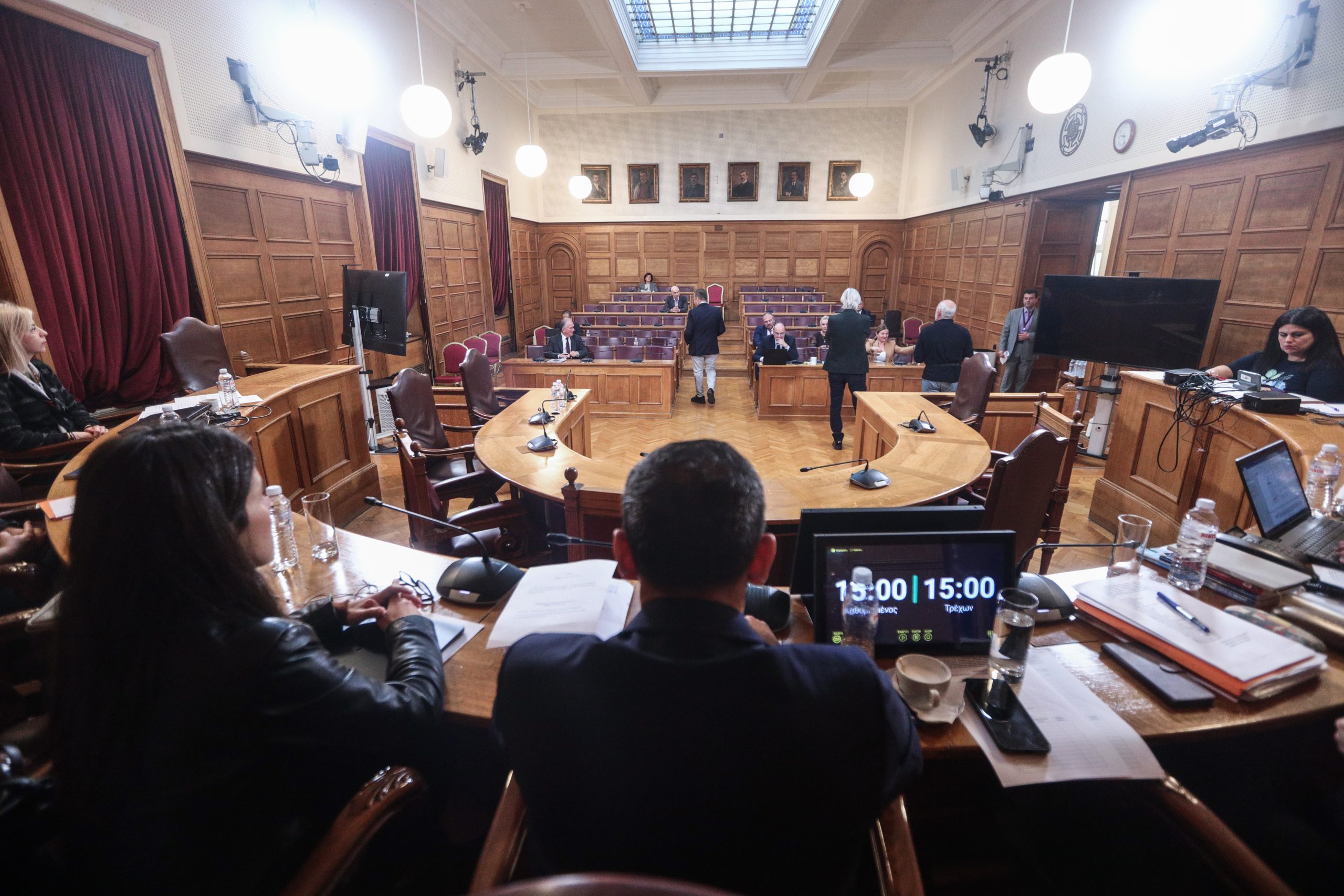 [382157] ΣYNEΔΡIAΣΗ ΤΗΣ EΞETAΣΤΙΚΗΣ ΕΠΙΤΡΟΠΗΣ ΤΗΣ ΒΟΥΛΗΣ ΓΙΑ ΤΟΝ ΟΠEKEΠE  (ΓΙΑΝΝΗΣ ΠΑΝΑΓΟΠΟΥΛΟΣ/EUROKINISSI)