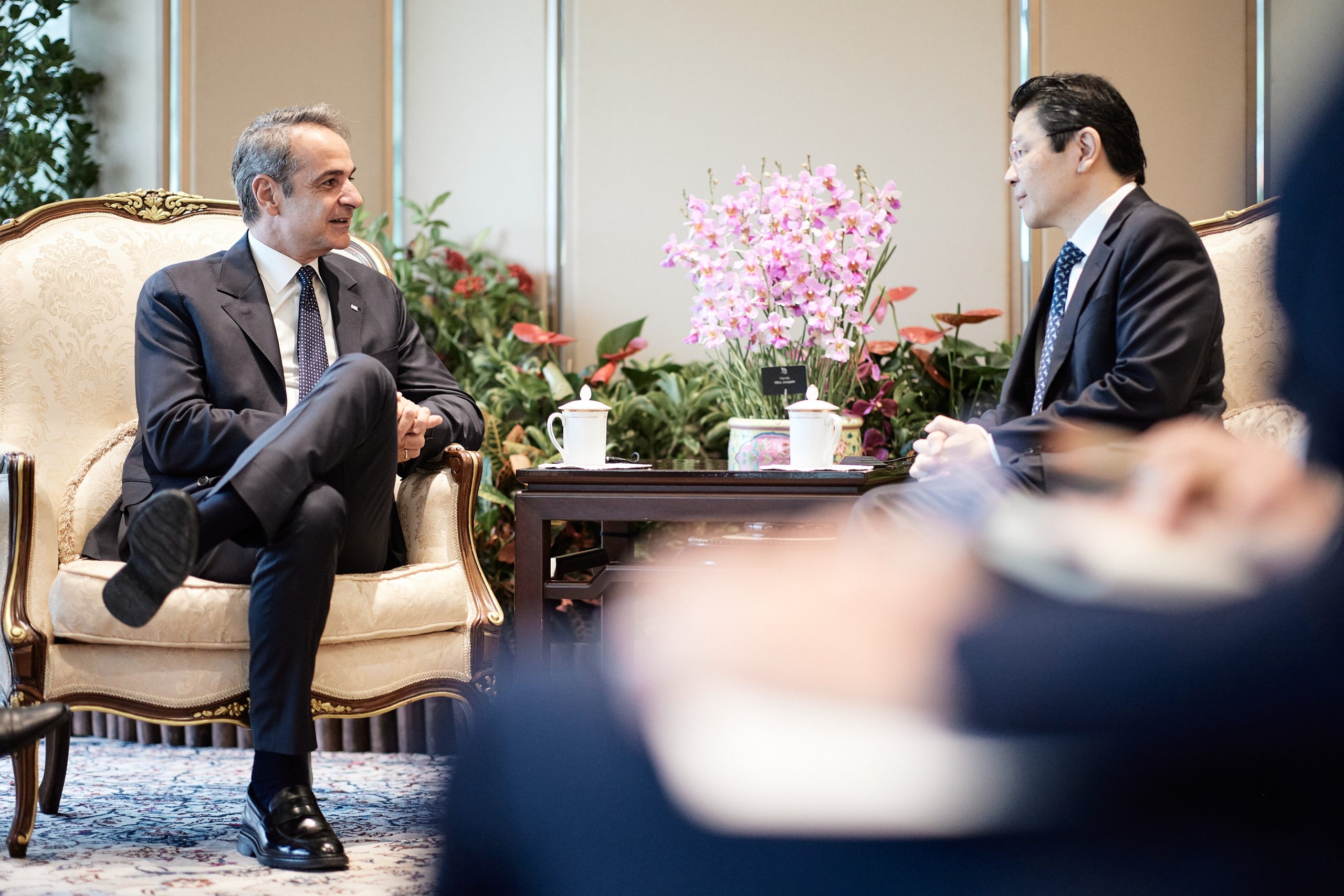 ΕΠΙΣΚΕΨΗ ΤΟΥ ΠΡΩΘΥΠΟΥΡΓΟΥ ΚΥΡΙΑΚΟΥ ΜΗΤΣΟΤΑΚΗ ΣΤΗΝ ΣΙΓΚΑΠΟΥΡΗ (ΔΗΜΗΤΡΗΣ ΠΑΠΑΜΗΤΣΟΣ/ΓΡΑΦΕΙΟ ΤΥΠΟΥ ΠΡΩΘΥΠΟΥΡΓΟΥ/EUROKINISSI)