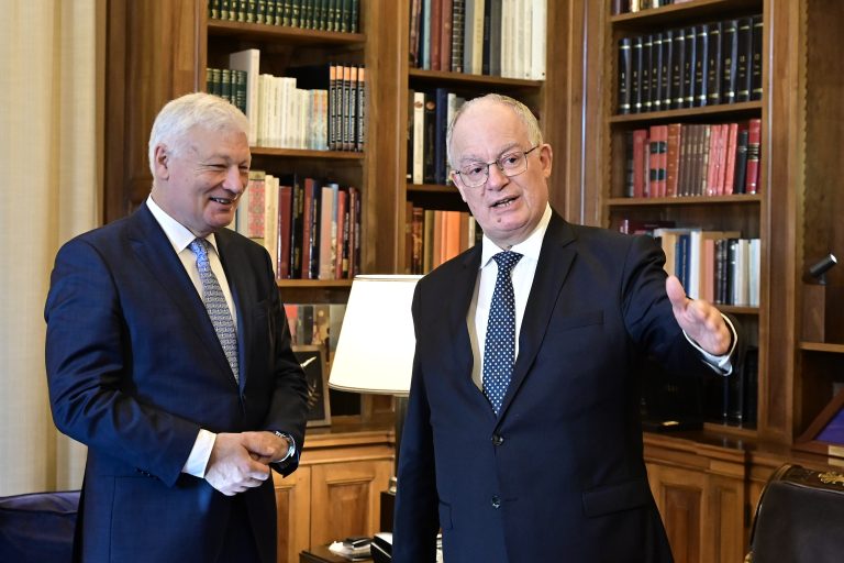 Το άριστο επίπεδο των σχέσεων Ελλάδας – Λουξεμβούργου επιβεβαιώθηκε κατά τη συνάντηση του Κ. Τασούλα με τον πρόεδρο του Κοινοβουλίου  Κ. Βιζελέρ