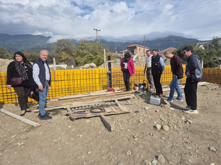 Υπο κατασκευή Αθλητικό Κέντρο στους Γόννους του Δήμου Τεμπών
