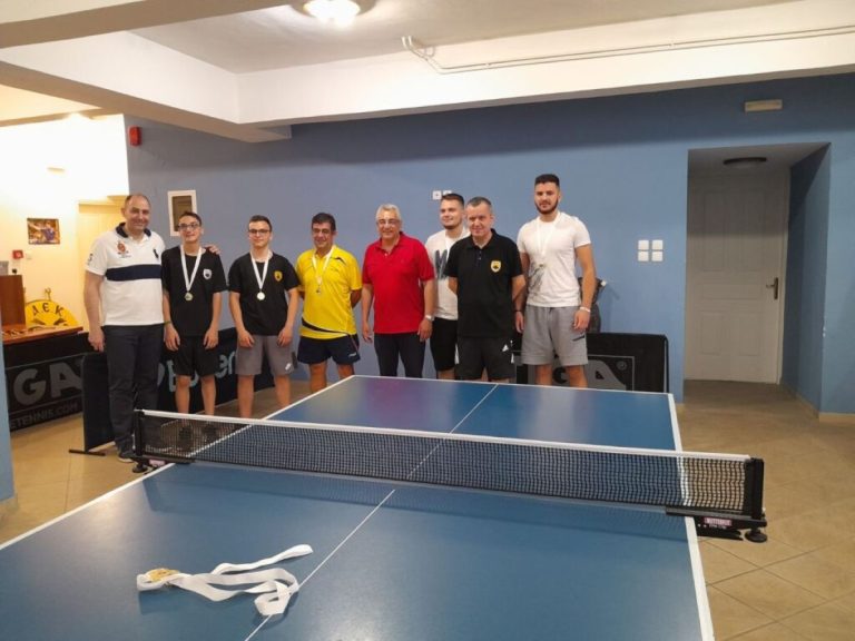 Αγώνας επιτραπέζιας αντισφαίρισης στην Τρίπολη