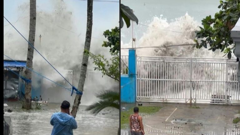 Φιλιππίνες: Δύο νεκροί από τον υπερτυφώνα Φουνγκ-γουόνγκ που πλήττει τη χώρα με ριπές 230 χλμ – «Τρέμει η γη» (video)