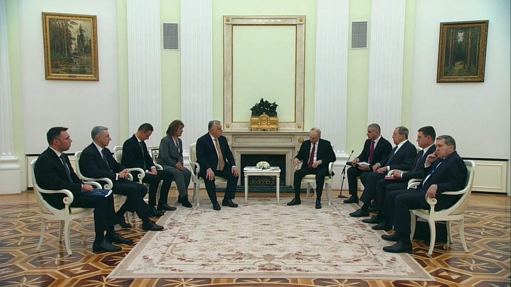 Πούτιν σε Όρμπαν: Η Βουδαπέστη παραμένει επιλογή για συνάντηση με Τραμπ