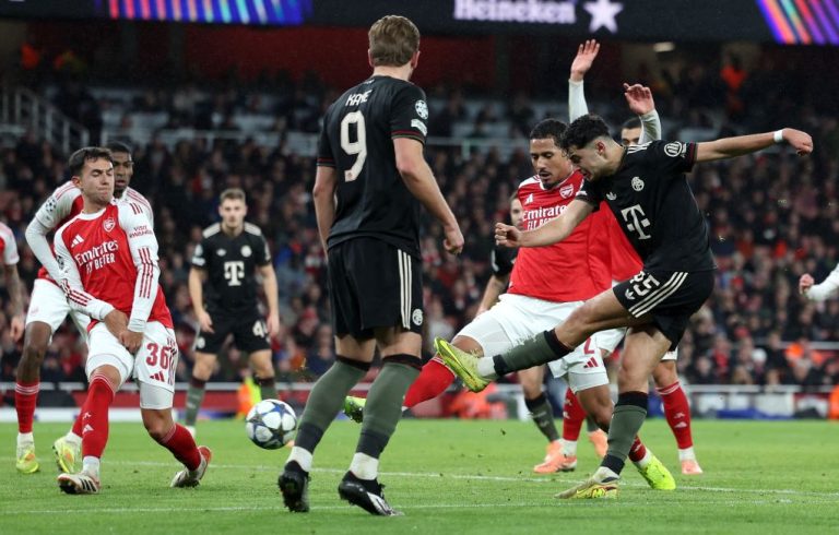 Champions League: «Απόλυτη» Άρσεναλ 3-1 την Μπάγερν, η Αϊντχόφεν ταπείνωσε με 4-1 την Λίβερπουλ στο Άνφιλντ – «Πεντάρα» η Παρί, 5-3 την Τότεναμ