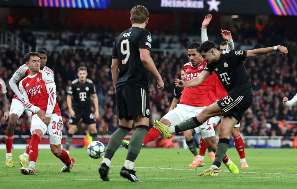 Champions League: «Απόλυτη» Άρσεναλ 3-1 την Μπάγερν, η Αϊντχόφεν ταπείνωσε με 4-1 την Λίβερπουλ στο Άνφιλντ – «Πεντάρα» η Παρί, 5-3 την Τότεναμ