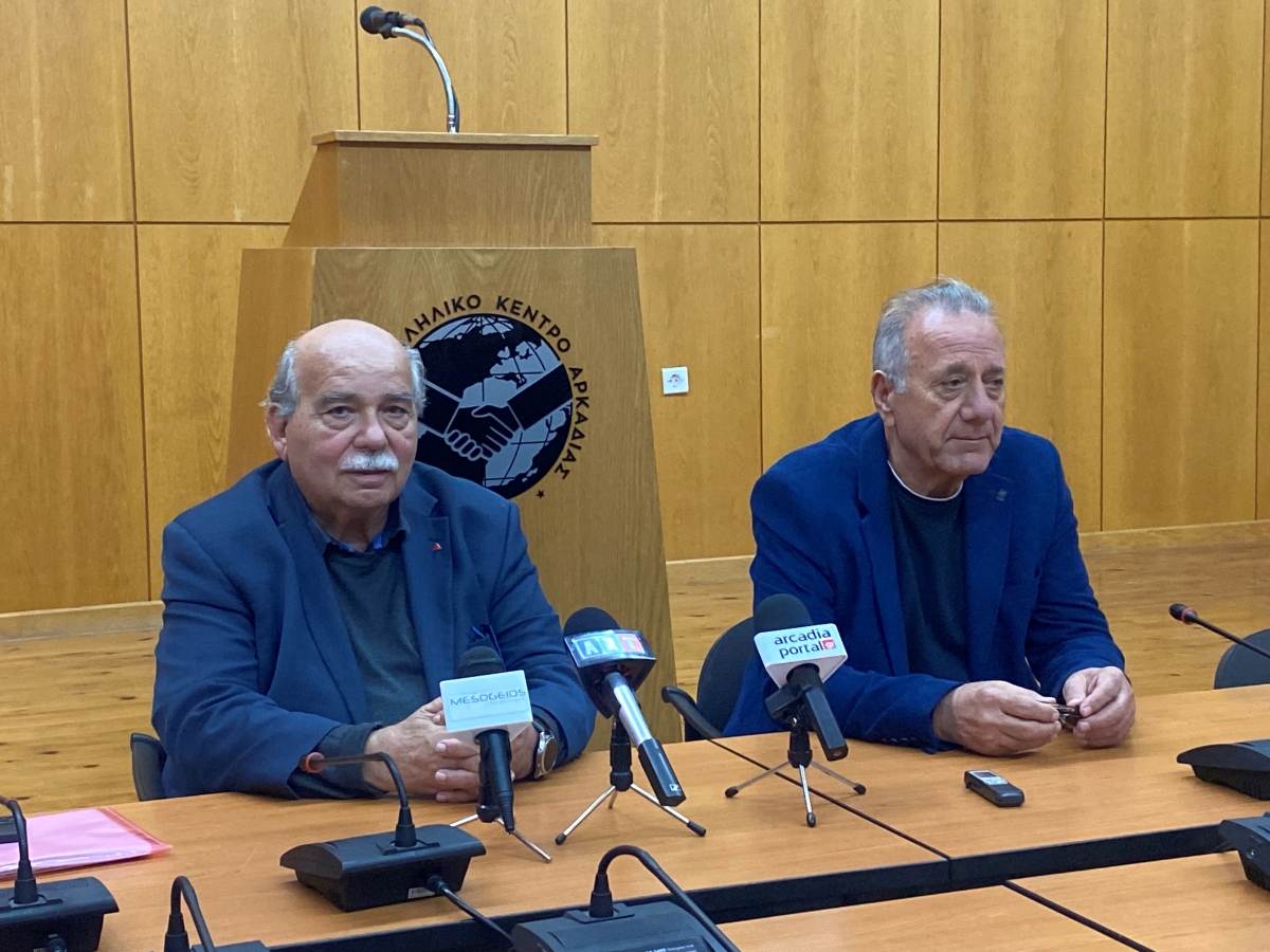 Νίκος Βούτσης από Τρίπολη : Εργαζόμαστε για να μην υπάρξει κάποιο πολιτικό χάσμα και διάσπαση