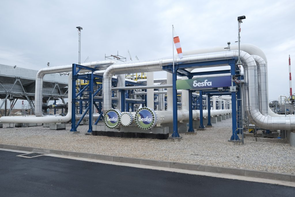 Ο ΔΕΣΦΑ εγκαινίασε τον Σταθμό Συμπίεσης Κομοτηνής