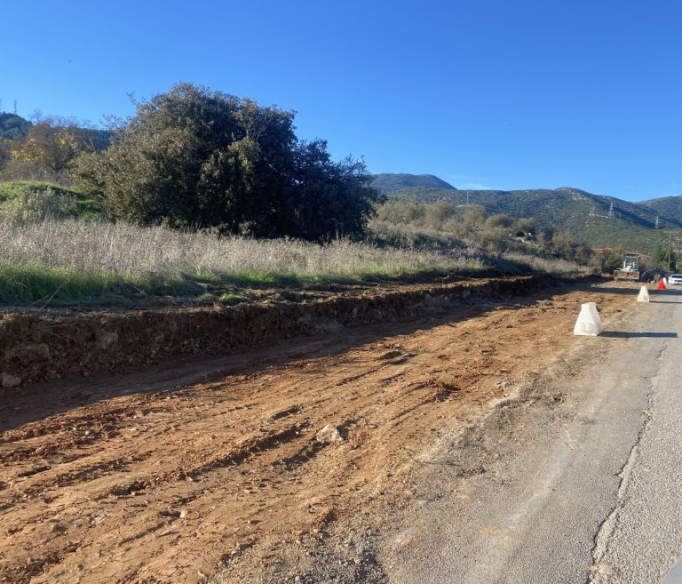 Τρίπολη: Ανακατασκευή του δρόμου προς το Πανεπιστήμιο Πελοποννήσου