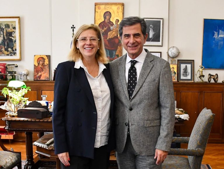 Θεσσαλονίκη: με τις Γενικές Προξένους της Ρουμανίας και της Αλβανίας στη Θεσσαλονίκη συναντήθηκε ο ΥΜΑΘ Κ.