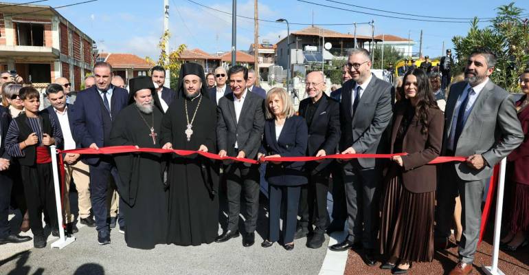 Θεσσαλονίκη: Εγκαινιάστηκε η αναπλασμένη πλατεία «Βελίκα Τράικου» στον Πεντάλοφο