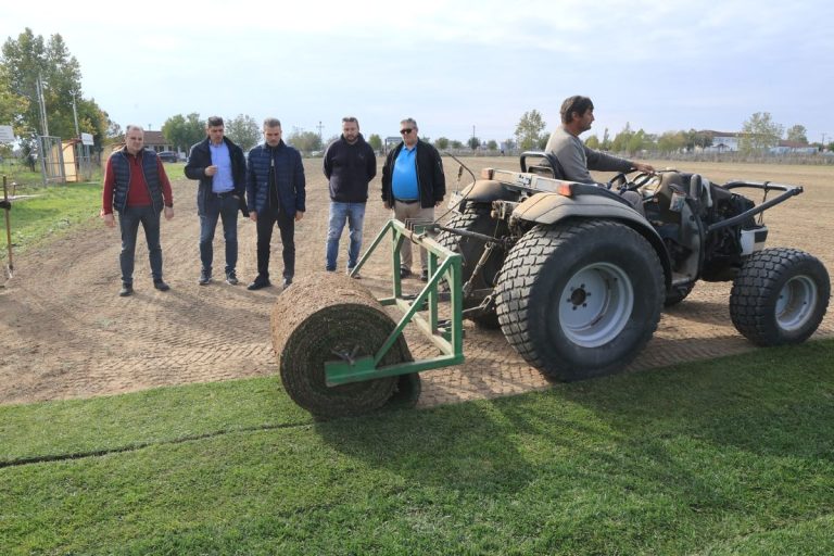 Ανακατασκευάζονται γήπεδο στη Φαλάνη και πλατεία στη Γιάννουλη από τον Δήμο Λαρισαίων