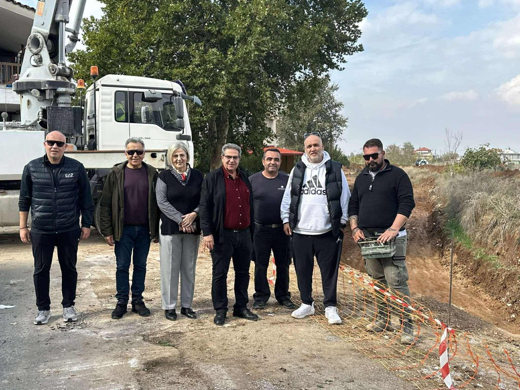 Δήμος Φαρσάλων: Αυτοψία στα υπό εξέλιξη αντιπλημμυρικά έργα στην περιοχή