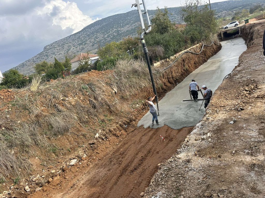 Δήμος Φαρσάλων: Αυτοψία στα υπό εξέλιξη αντιπλημμυρικά έργα στην περιοχή