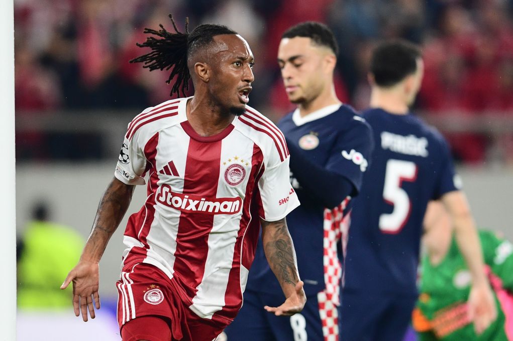 Champions League: H τύχη γύρισε την πλάτη στον Ολυμπιακό, στο 90+3΄ η Αϊντχόφεν πήρε 1-1 στο «Καραϊσκάκης»