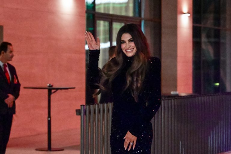 Η πρώτη δημόσια εμφάνιση της Κίμπερλι Γκίλφοϊλ στην Αθήνα