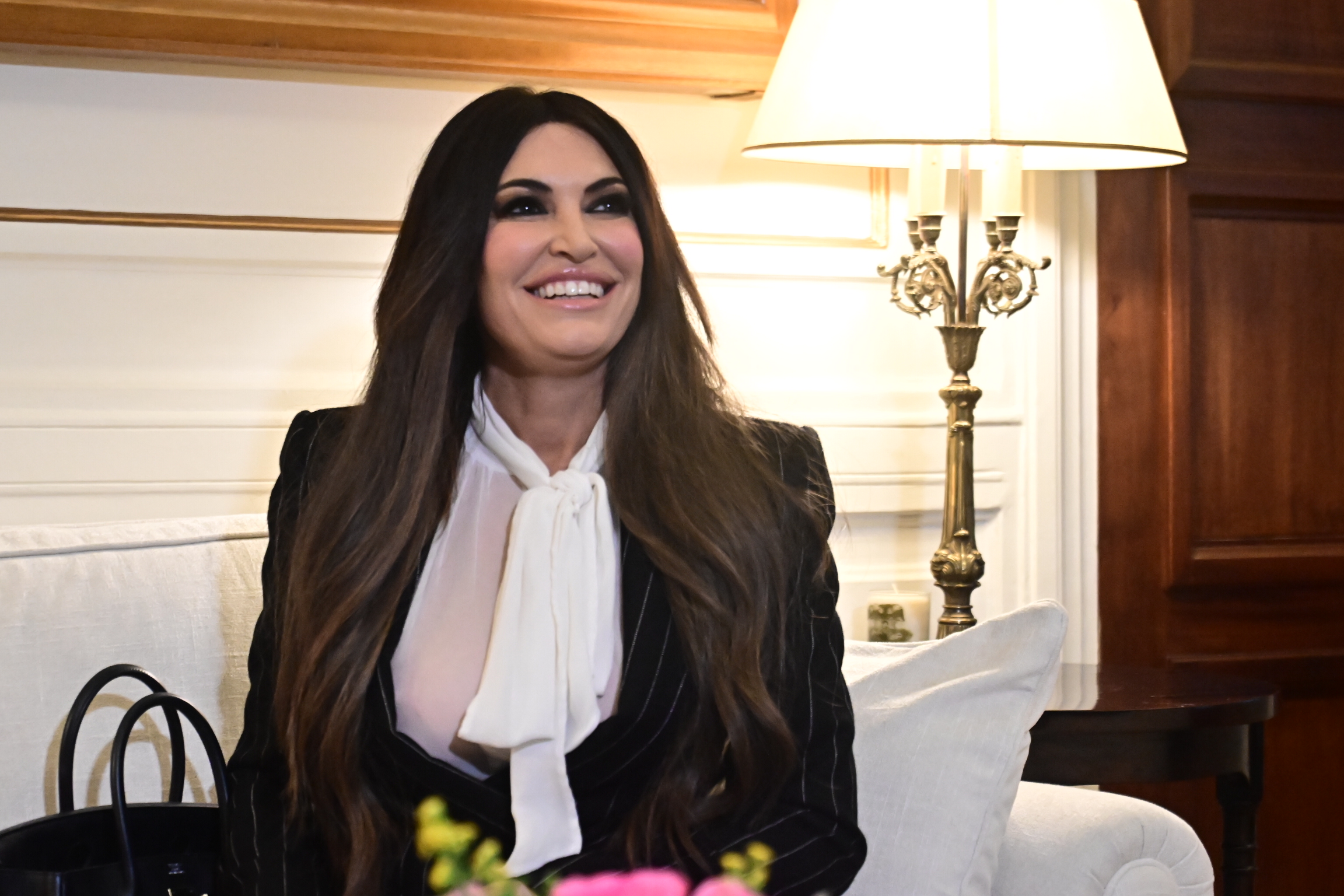 [381715] ΣΥΝΑΝΤΗΣΗ ΤΟΥ ΥΠΟΥΡΓΟΥ ΕΞΩΤΕΡΙΚΩΝ ΓΙΩΡΓΟΥ ΓΕΡΑΠΕΤΡΙΤΗ ΜΕ ΤΗΝ ΠΡΕΣΒΗ ΤΩΝ ΗΠΑ KIMBERLY GUILFOYLE  (ΚΩΣΤΑΣ ΤΖΟΥΜΑΣ/EUROKINISSI)