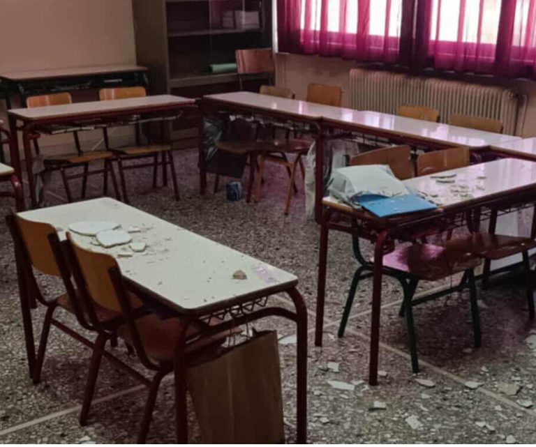 Νέα πτώση σοβάδων στο 2ο Δημοτικό Σχολείο Ηγουμενίτσας