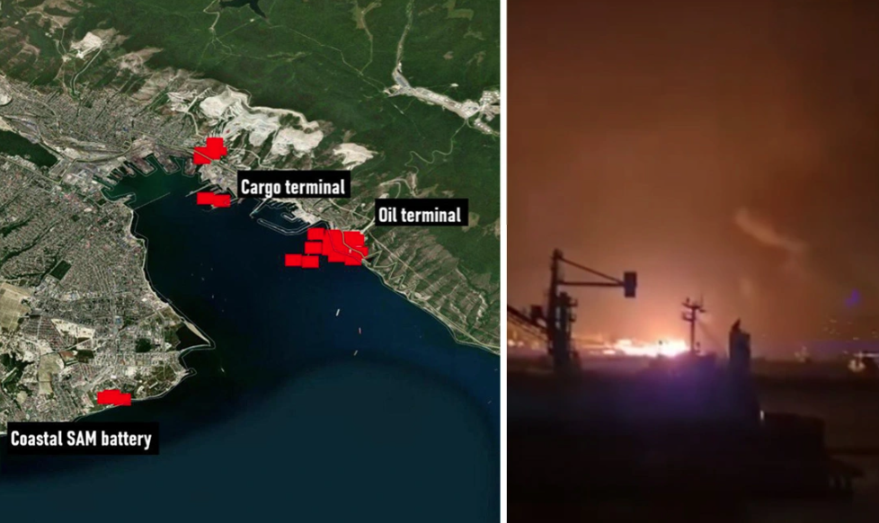 Πώς το ουκρανικό χτύπημα με πυραύλους Neptune στο Νοβοροσίσκ έπληξε τις εξαγωγές ρωσικού πετρελαίου