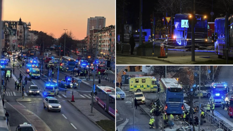 Στοκχόλμη: Ταυτοποιήθηκαν οι τρεις γυναίκες που παρασύρθηκαν και σκοτώθηκαν από λεωφορείο