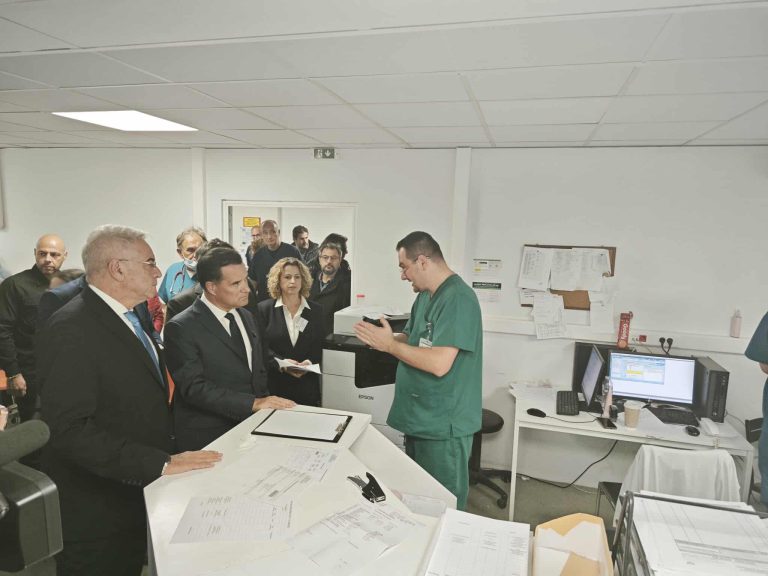 H Ένωση Γιατρών Λάρισας για την επίσκεψη και τις εξαγγελίες Α. Γεωργιάδη στο Γενικό Νοσοκομείο Λάρισας