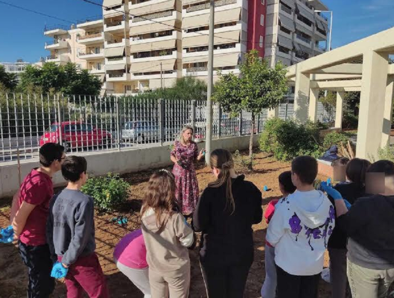 Έμπρακτο μάθημα για το περιβάλλον – Σχολικό λαχανόκηπο δημιούργησε ο Δήμος Νίκαιας – Αγίου Ιωάννη Ρέντη